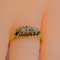 view of the ring on your finger