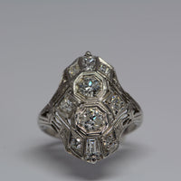 front view of the ring face