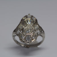 angled view of the ring face