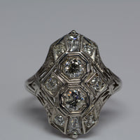 closer view of the ring