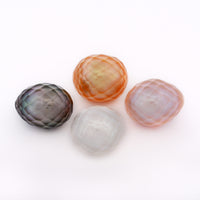 another view of all the faceted pearl types available