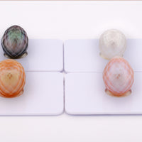 showing all four faceted pearls types that are available