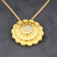 front angled view of the pendant