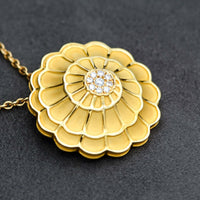 side view of the pendant