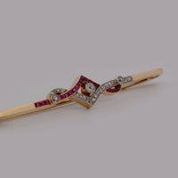 closer angled view of the pin