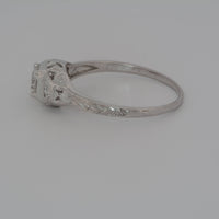 opposite side view of the ring showing the engravings