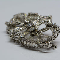 Estate Diamond Brooch