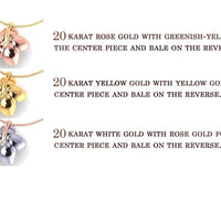 available gold colour choices with descriptions