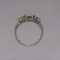 side profile view of the ring