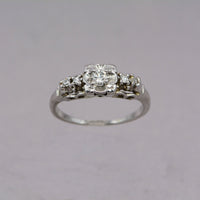 top angled view of the ring