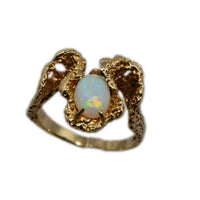 view of the opal from the top down