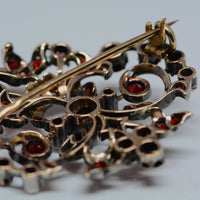 rear view showing pin and clasp