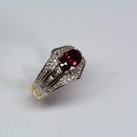 side detail of the ring