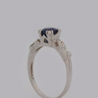 another view of the ring and hallmark