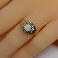 the ring shown on a hand