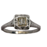 top down view of the ring