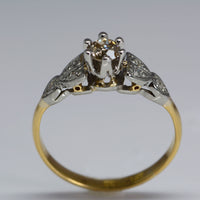 side profile view of the ring