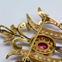 rear view showing the hallmarks