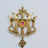 rear view of the piece