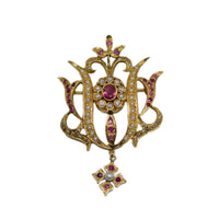 full view of the broochdant