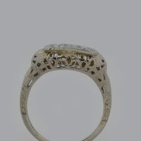 viewing the filigree on the side of the ring