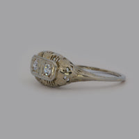 showing the filigree designs