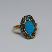 Turquoise Cabochon Ring