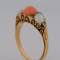 angled view of the shank and carvings